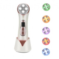 5 In1 RF EMS LED Light Phototherapy Facial Massager Wand